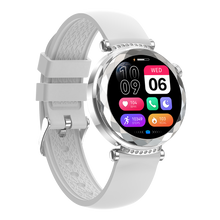 Charger l&#39;image dans la galerie, Montre connectée AMOLED- Edition Zénith  Argent (avec bracelet milanais)
