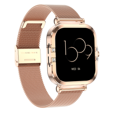 Charger l&#39;image dans la galerie, Montre connectée AMOLED- Edition Véga  (avec bracelet milanais) couleur Or
