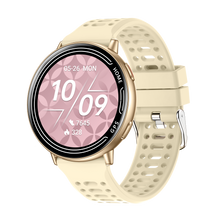 Charger l'image dans la galerie, Montre connectée  GPS intégré, fonction d'appel Bluetooth- Modes sportifs Edition  GALAXY  2026  - avec  bracelet silicone  couleur  Rose
