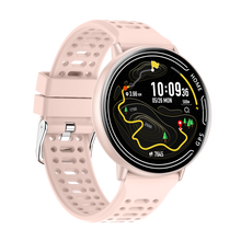 Charger l'image dans la galerie, Montre connectée  GPS intégré, fonction d'appel Bluetooth- Modes sportifs Edition  GALAXY  2026  - avec  bracelet silicone  couleur  Rose
