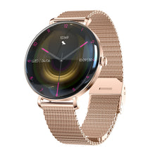 Charger l'image dans la galerie, Montre connectée AMOLED- Edition ELITE écran tactile 1,43 pouces (avec bracelet milanais) couleur Or

