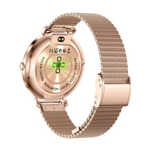 Charger l'image dans la galerie, Montre connectée AMOLED- Edition ELITE écran tactile 1,43 pouces (avec bracelet milanais) couleur Or
