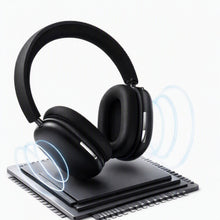 Charger l'image dans la galerie, Casque Audio sans Fil édition FUNKY  à réduction Active du Bruit, Version Bluetooth  5.4 , Design Pliable léger, Oreillettes Confortables avec Basses Profondes, avec Micro couleur Noir
