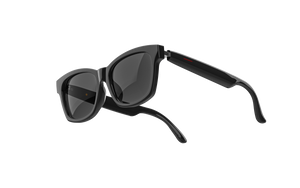 "Lunettes intelligentes multifonctions NASA  édition . FUSION transmission Wi-Fi, Bluetooth  Microphone Et Haut-Parleur Intégré Monture Mat Noir  Verres  Graphite Modèle  Unisex design