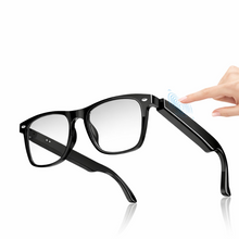 Charger l'image dans la galerie, "Lunettes intelligentes multifonctions NASA  édition . FUSION transmission Wi-Fi, Bluetooth  Microphone Et Haut-Parleur Intégré Monture Mat Noir  Verres  Incolore Modèle  Unisex design
