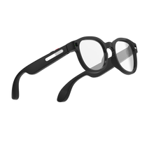 Charger l'image dans la galerie, Lunettes intelligentes multifonctions NASA  édition FUTURA Caméra,prise de photos, enregistrement vidéo et audio, appels Bluetooth, lecture de musique, assistant vocal, transmission sans fil Wi-Fi, Monture Mat Noir Verres  Incolore Modèle  Unisex design

