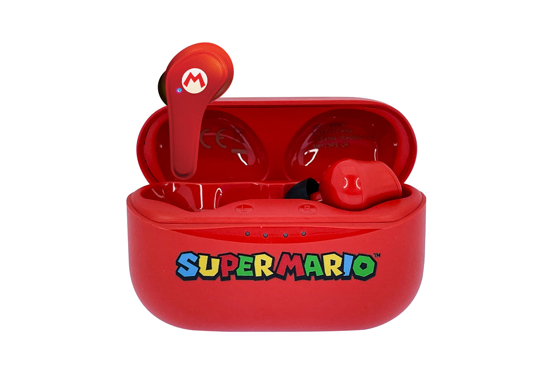 Ecouteurs sans fil TWS Bluetooth 5.0 - Super Mario