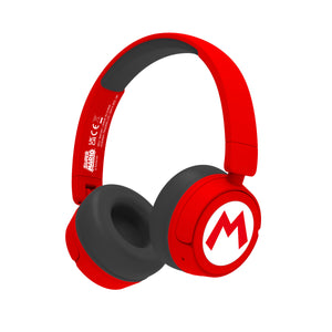 Casque stéréo sans fil Bluetooth 5.1 - Super Mario "M"