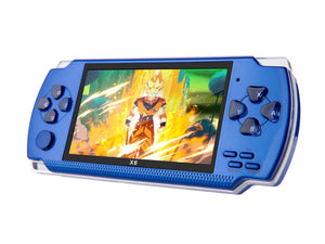 Console émulateur portable 4.3 pouces avec lecteur audio/vidéo et caméra - Edition Phoenix - Coloris Bleu