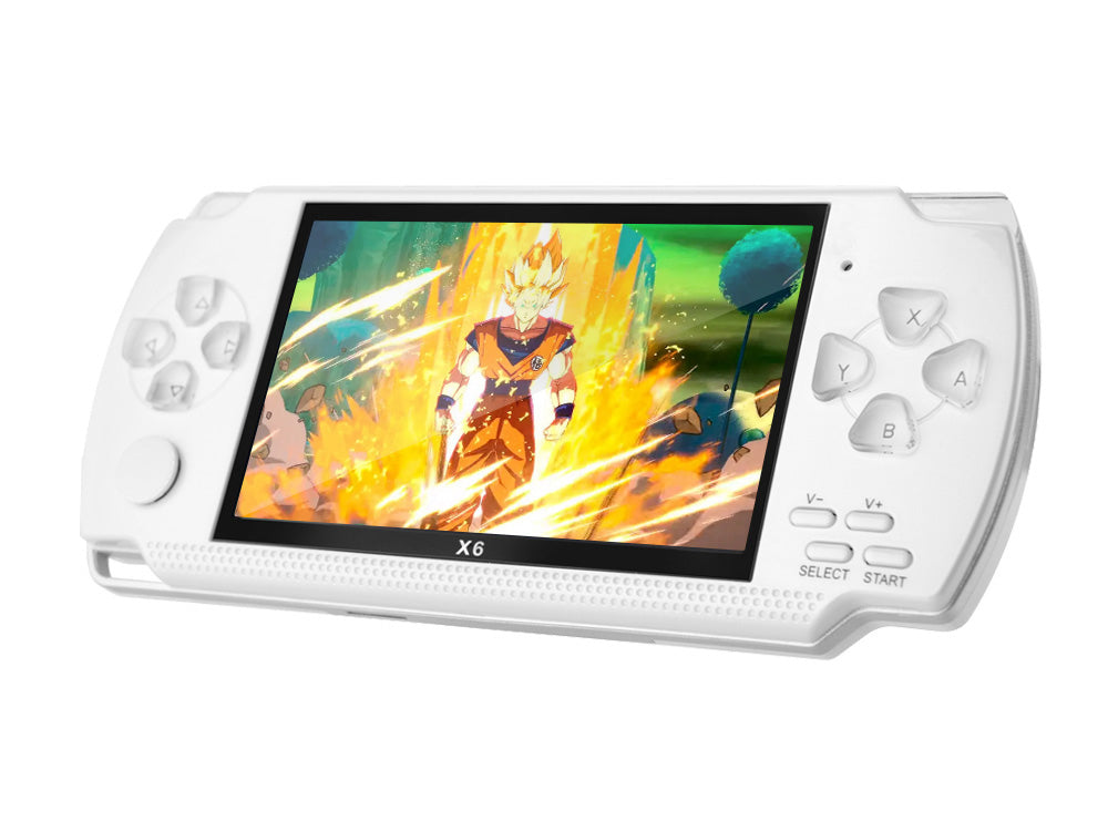 Console émulateur portable 4.3 pouces avec lecteur audio/vidéo et caméra - Edition Phoenix - Coloris Blanc
