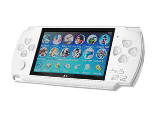Console émulateur portable 4.3 pouces avec lecteur audio/vidéo et caméra - Edition Phoenix - Coloris Blanc