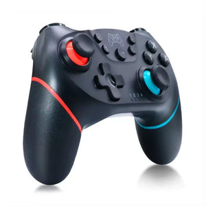 Manette  de jeu Sans Fil pour Switch/Switch Lite/Switch Oled, Prend en Charge NFC, Contrôleur Gamepad avec Double Vibration/Fonction de Réveil/Gyroscope à 6 Axes/Turbo Adjustable couleur Noir