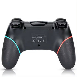 Manette  de jeu Sans Fil pour Switch/Switch Lite/Switch Oled, Prend en Charge NFC, Contrôleur Gamepad avec Double Vibration/Fonction de Réveil/Gyroscope à 6 Axes/Turbo Adjustable couleur Noir