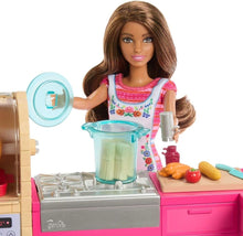 Charger l'image dans la galerie, MATTEL Set de cuisine Barbie Teresa avec poupée

