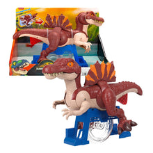 Charger l'image dans la galerie, MATTEL Fisher-Price Imaginext Figurines Srint Spino - La Course Du Spinosaure Jurassic World - 24cm
