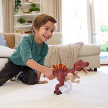 Charger l'image dans la galerie, MATTEL Fisher-Price Imaginext Figurines Srint Spino - La Course Du Spinosaure Jurassic World - 24cm
