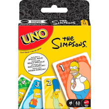 Charger l'image dans la galerie, Mattel Games Uno The Simpsons Jeu de cartes pour enfants
