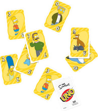 Charger l'image dans la galerie, Mattel Games Uno The Simpsons Jeu de cartes pour enfants
