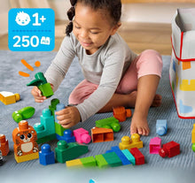Charger l'image dans la galerie, Fisher-Price MEGA BLOKS Pie Pads Ensemble de blocs (250 éléments) et 1 sac réutilisable
