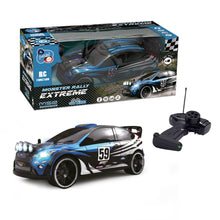 Charger l'image dans la galerie, TACHAN R/C Voiture de rallye extrême radiocommandée Échelle : 1:16 2,4 GHz 28cm x 11cm x 14cm Couleur Bleu Noir
