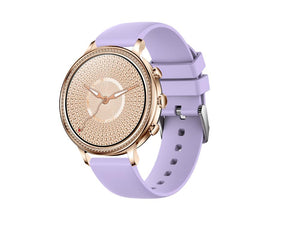 Montre connectée - Edition Diana - Violette (avec bracelet silicone)