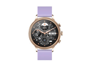 Montre connectée - Edition Diana - Violette (avec bracelet silicone)